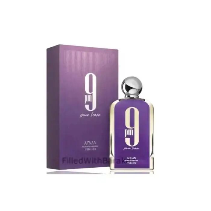 Parfum - Afnan 9pm - Eau De Parfum 100ml - Notes Boisées - Notes Florales - Pour Femme thumbnail 3