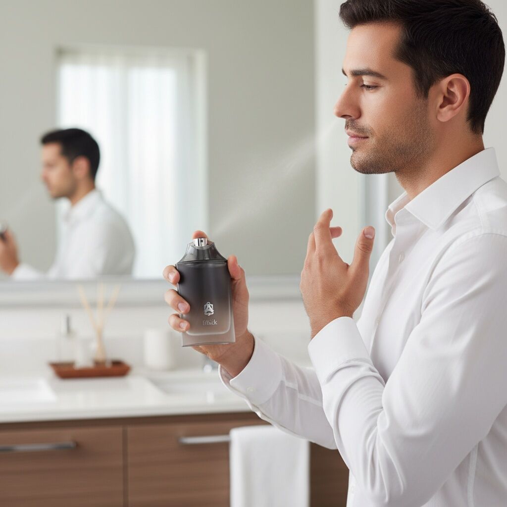 The Black For Men Edt - Par Abdul Samad Al Qurashi thumbnail 4
