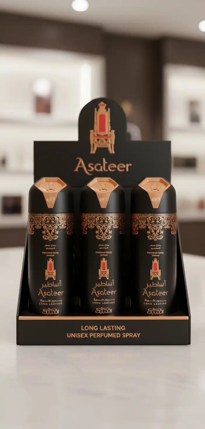 Déodorant - Nabeel - Asateer Nabeel - 200 Ml - Unisexe - Sans Alcool thumbnail 3