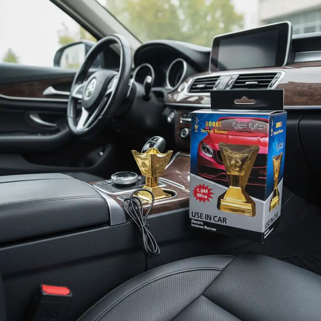 Brûleur D'encens Bakhoor Électrique Pour Voiture thumbnail 4