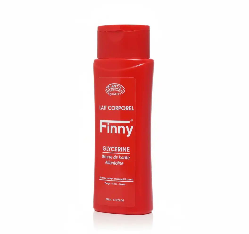 Lait Corporel  Finny  Glycérine   Beurre De Karité Allantoïne