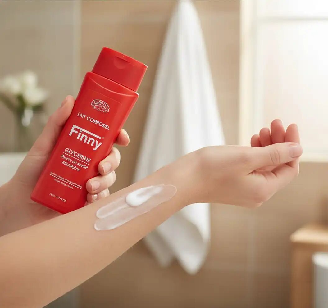 Lait Corporel  Finny  Glycérine   Beurre De Karité Allantoïne thumbnail 4