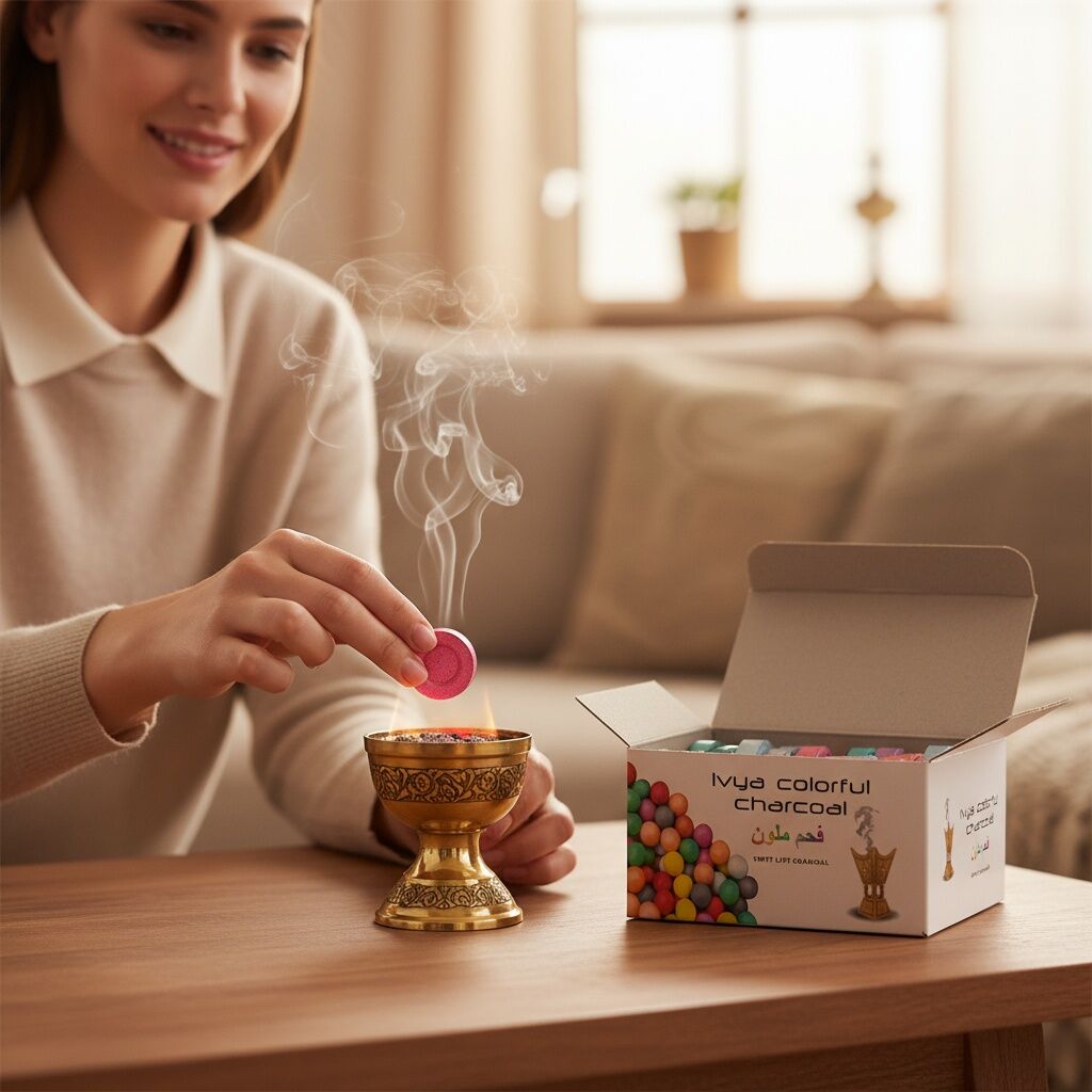 Charbon Pour Chicha Quick Flame - 80 Comprimés thumbnail 4