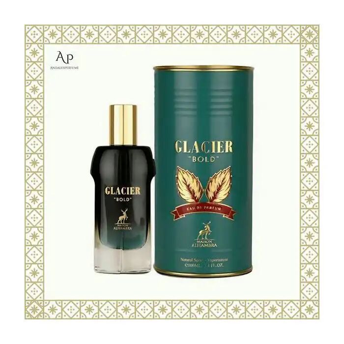 Eau de Parfum Glacier Bold – Bergamote et Notes Boisées