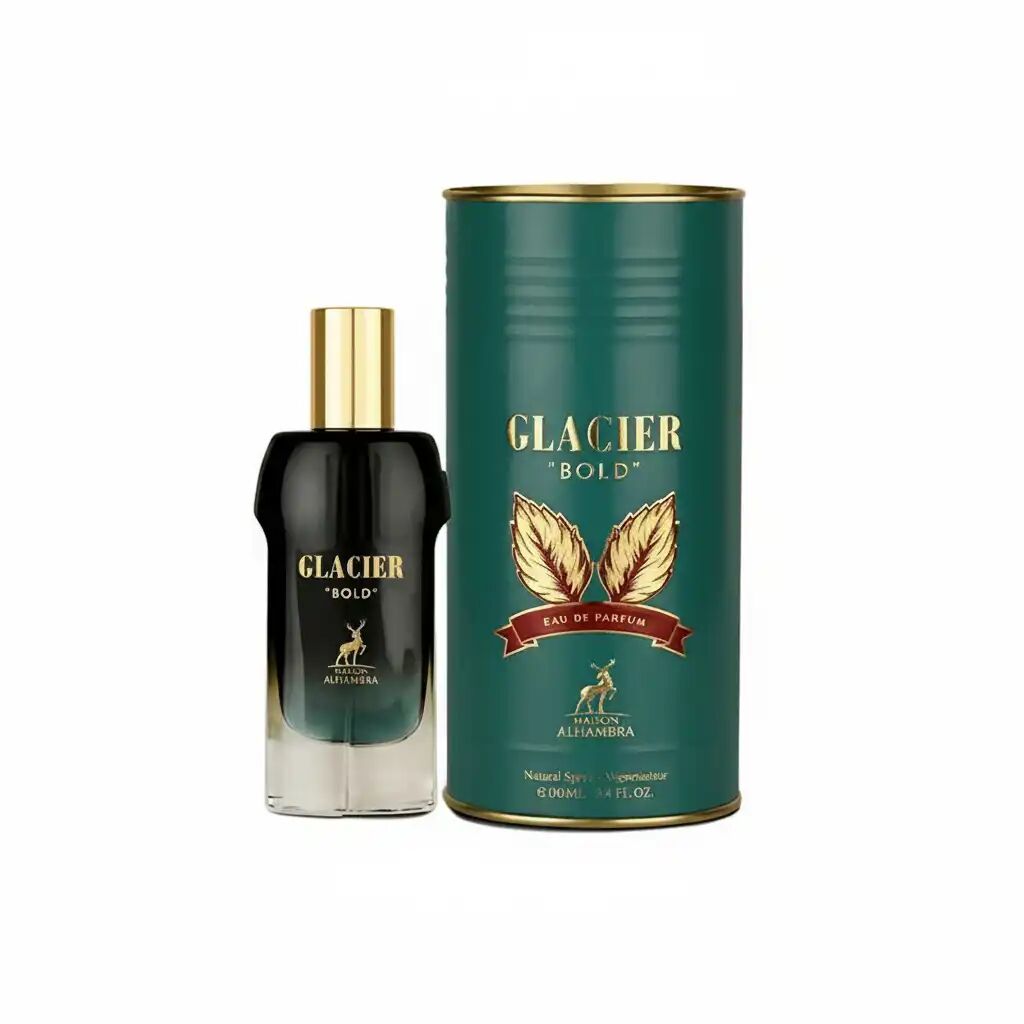Eau de Parfum Glacier Bold – Bergamote et Notes Boisées