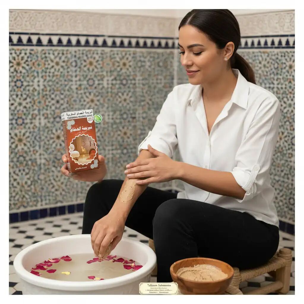 Tabrima Sahraouia - Herbes Bio - 100% Naturel - Exfoliant - Blanchissant thumbnail 4