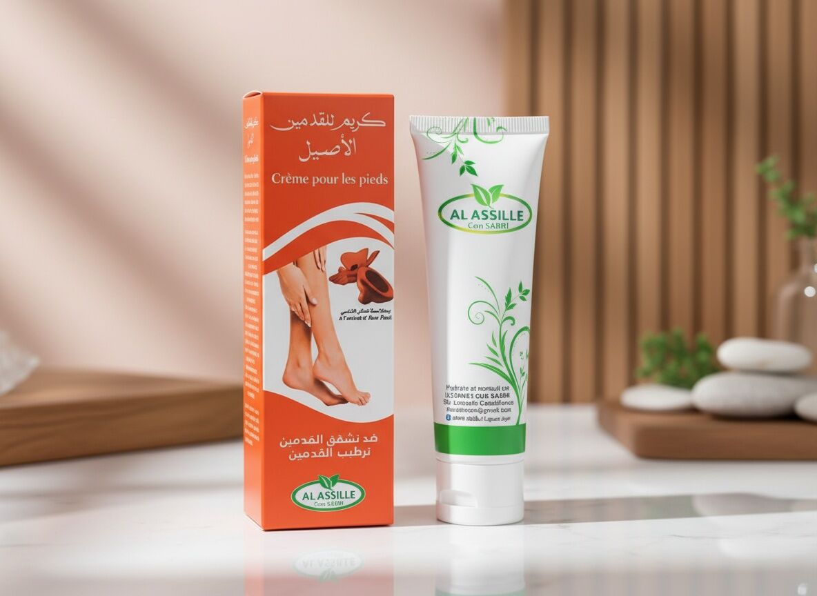 Crème Hydratent Pour Les Pieds Hydrate Les Talons Secs Et Fissure Extrait Aker Fassi