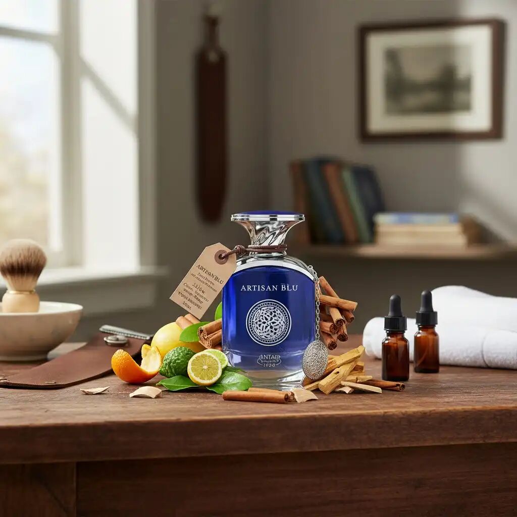 Artisan Blu Pour Homme Par Extrait De Parfum, 3, 4 Fl Oz, Citron, Bergamote, Orange, Pour Hommes