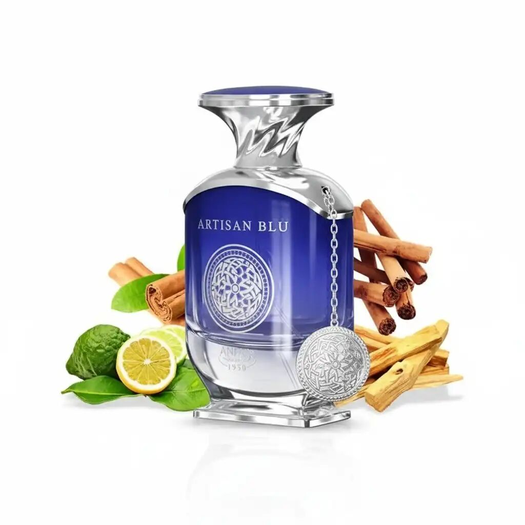 Artisan Blu Pour Homme Par Extrait De Parfum, 3, 4 Fl Oz, Citron, Bergamote, Orange, Pour Hommes thumbnail 4