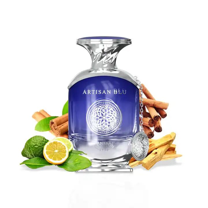 Artisan Blu Pour Homme Par Extrait De Parfum, 3, 4 Fl Oz, Citron, Bergamote, Orange, Pour Hommes