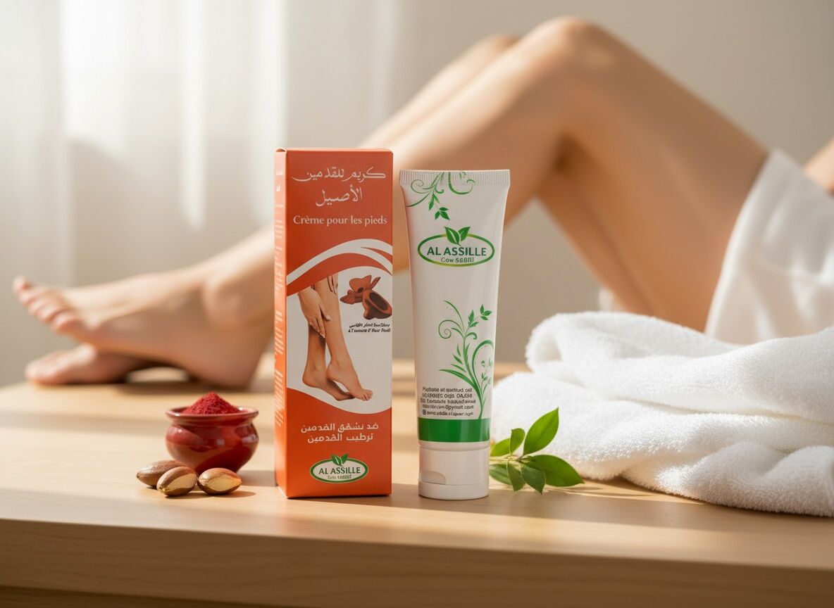 Crème Hydratent Pour Les Pieds Hydrate Les Talons Secs Et Fissure Extrait Aker Fassi thumbnail 4