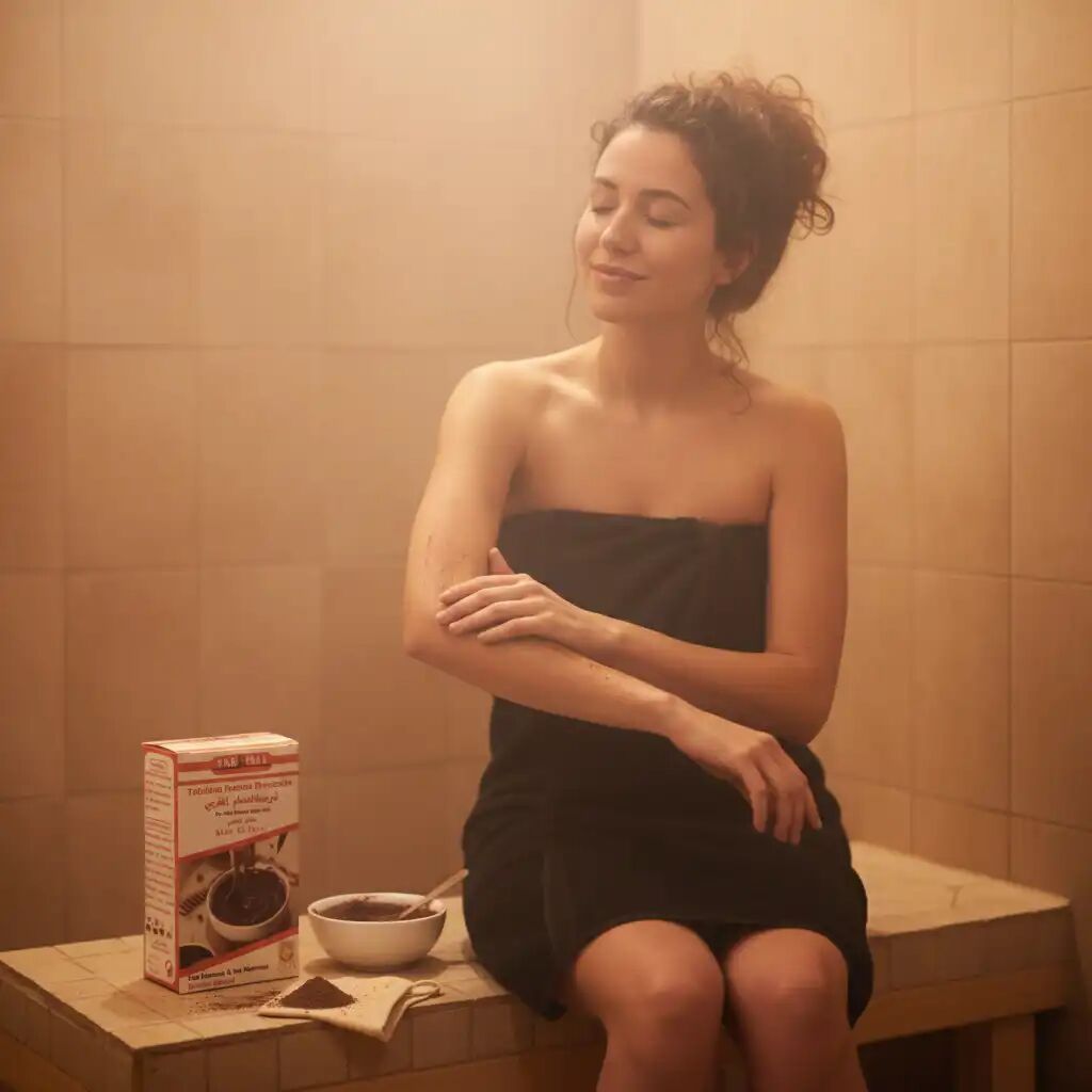 Gommage Hammam - Tabrima - Akkar Fassi - Exfoliant Naturel - Soin Complet Du Corps thumbnail 3