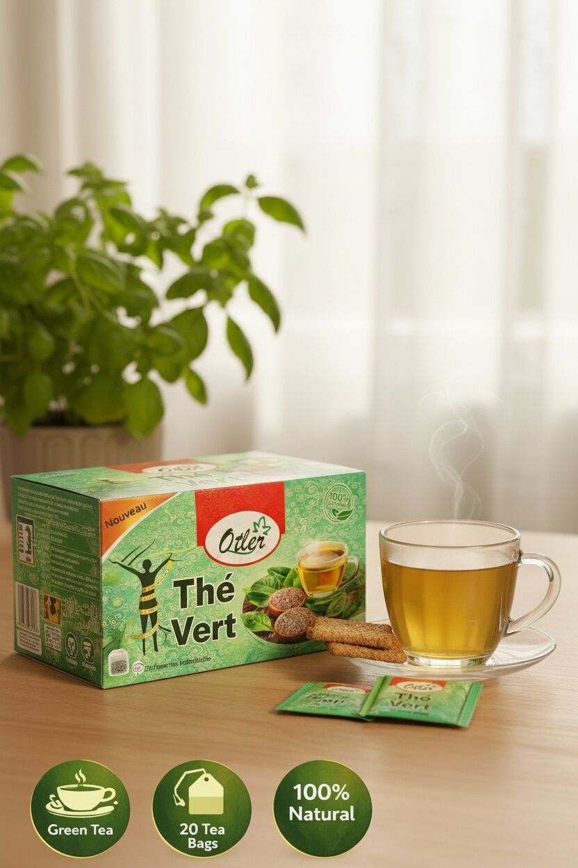 The Infusion Thé Vert 20 Sachets Minceur Bio