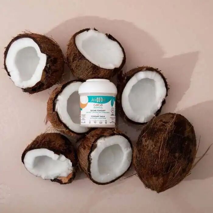 Baume Pour Cheveux - Coco D’amour - Hydratation - 99% D'ingrédients Naturels thumbnail 3