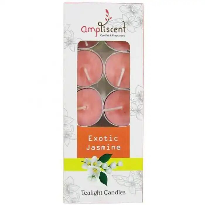Bougies Chauffe-plat - Jasmine Exotica - Parfum Floral - Paraffine De Qualité - Mèche