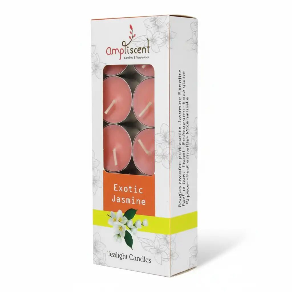 Bougies Chauffe-plat - Jasmine Exotica - Parfum Floral - Paraffine De Qualité - Mèche