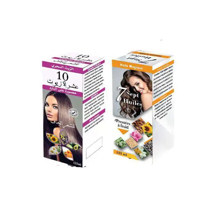 Soin Capillaire - Lot Huiles Magiques - 17 Huiles Naturelles - Nourrissant