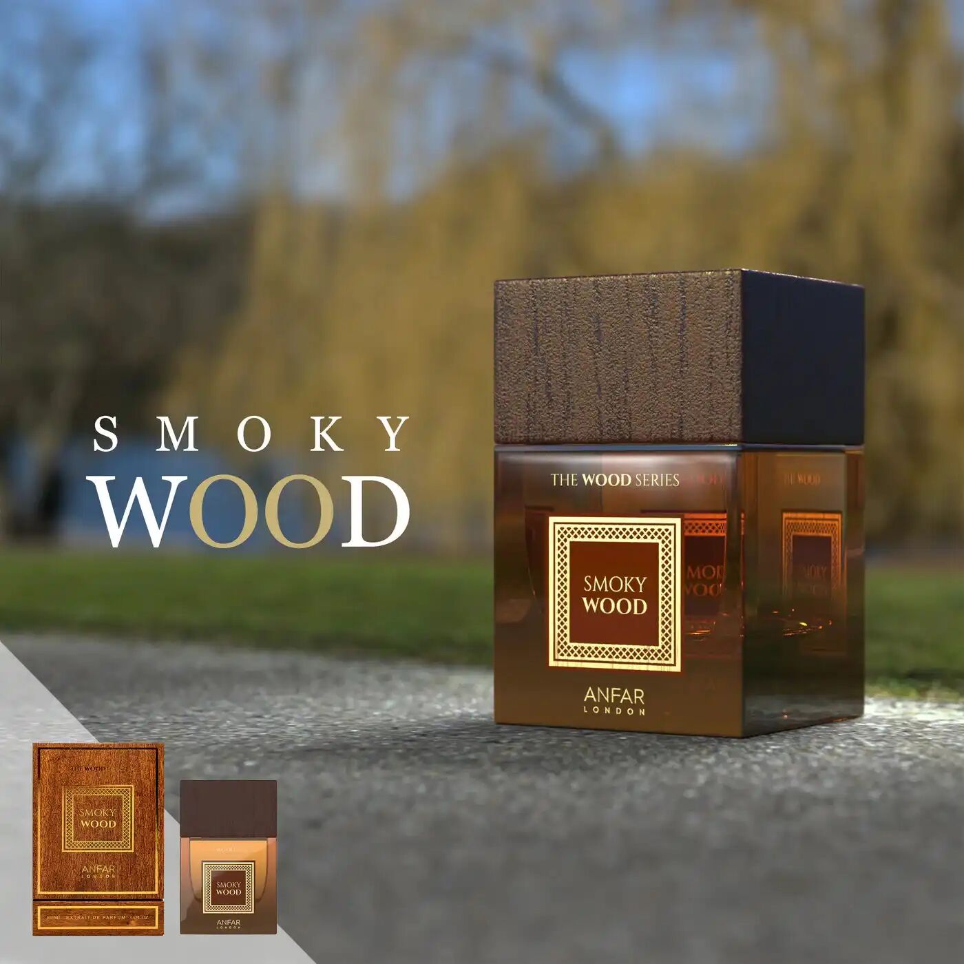 Smoky Wood - Extrait De Parfum Danfar 100 Ml Homme