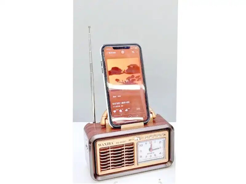 Radio Portable Am/fm Multibandes Style Rétro Vintage
