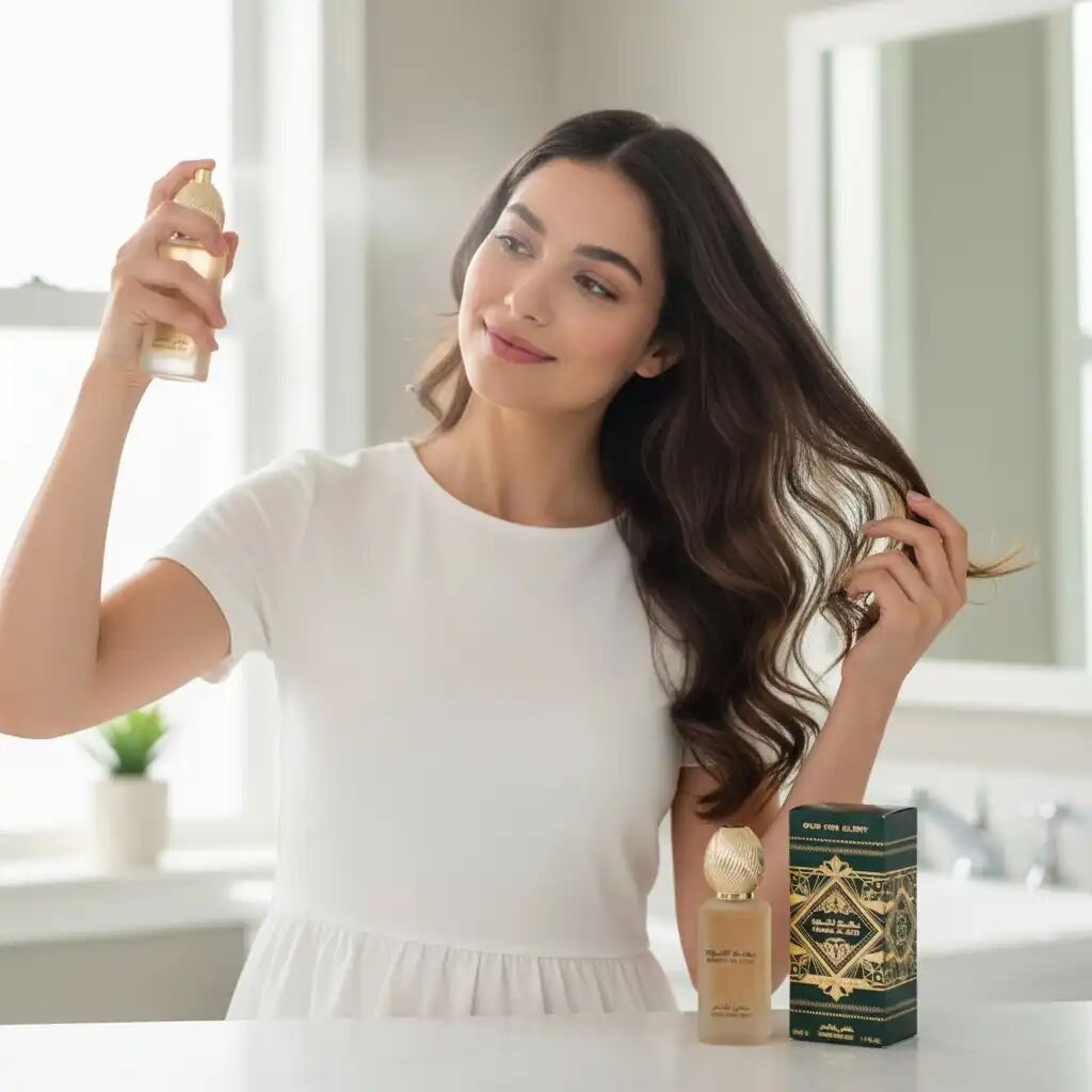 Badee Al Oud Fresh Hair Mist - Une Brume Capillaire Boisée