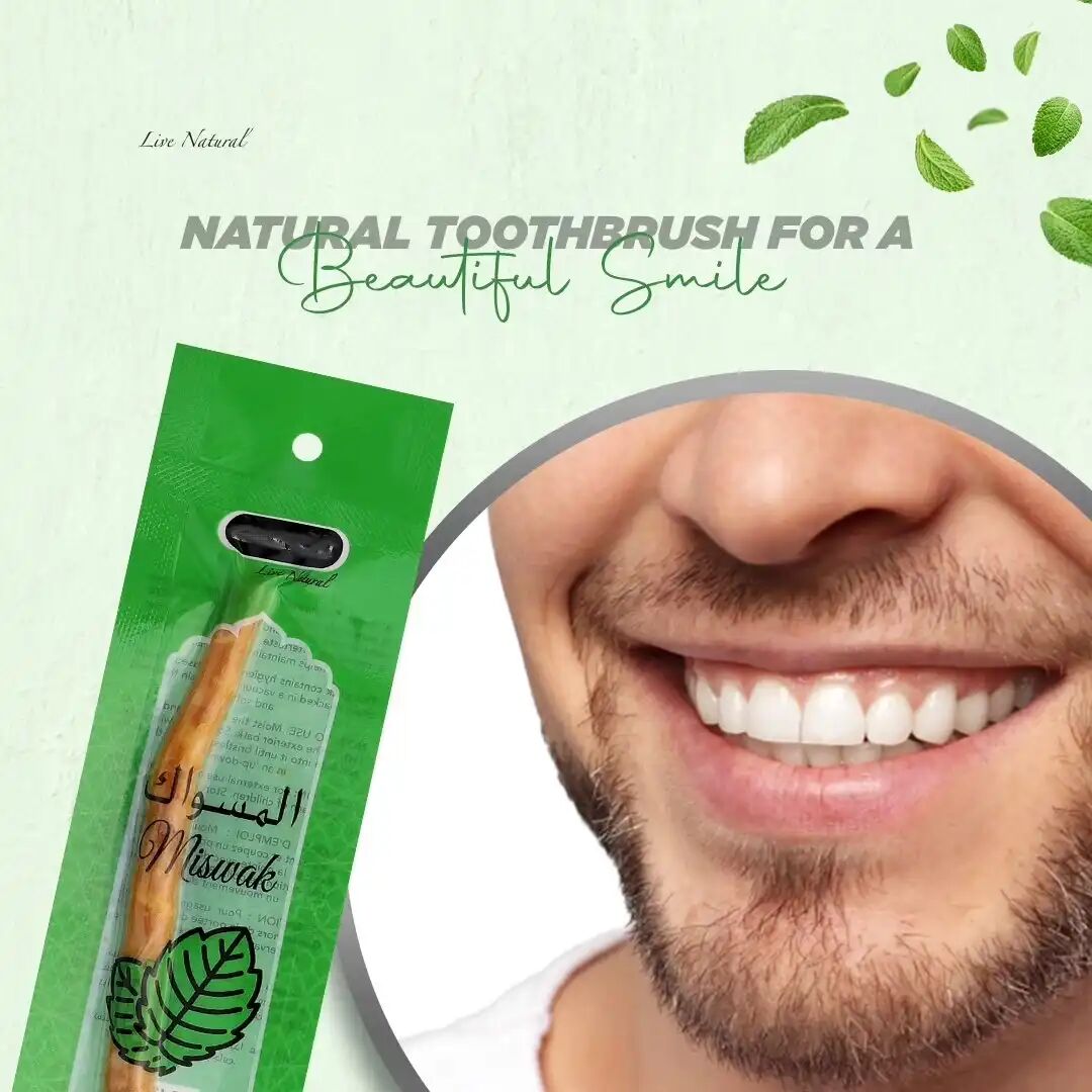 Bâtonnets De Miswak Naturels Sewak Pour Les Dents, Paquet De 24 Brosse À Dents À Mâcher