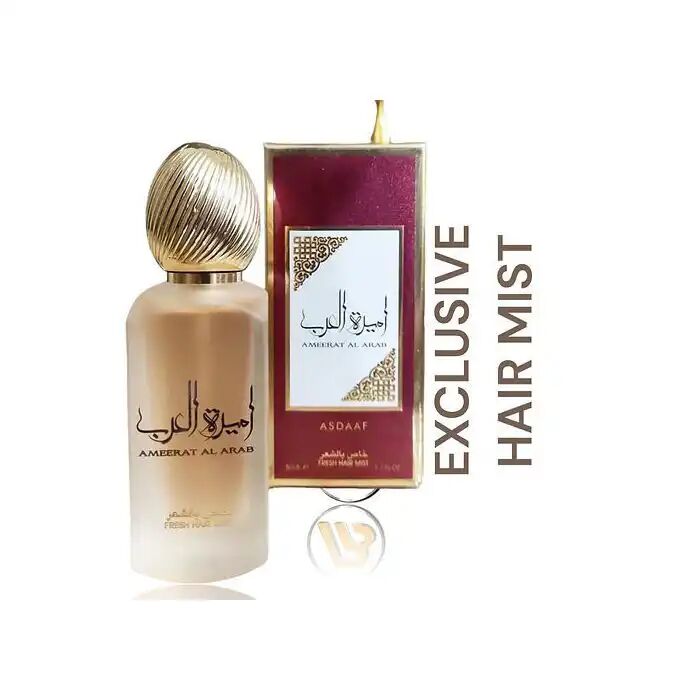 Brume Capillaire - Ameerat Al Arab - 50 Ml - Femme - Bois, Musc, Oud