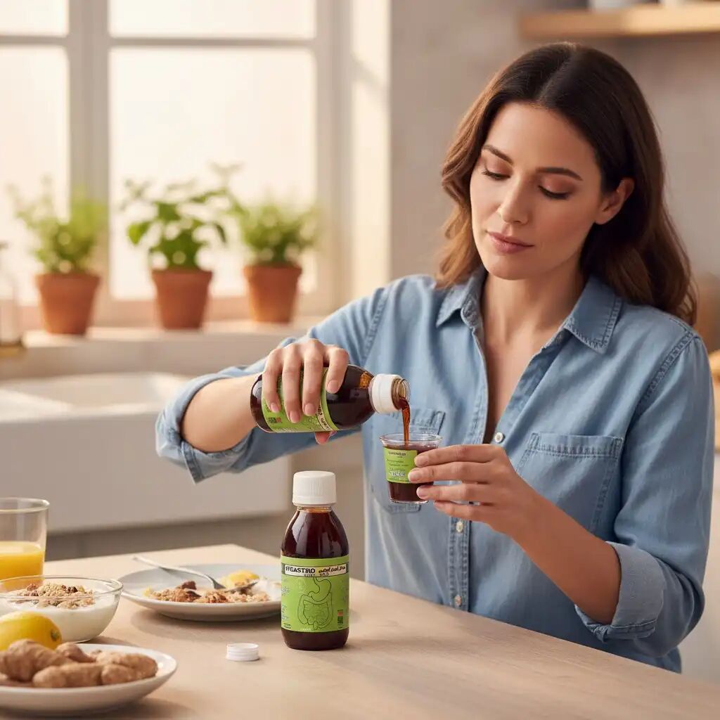 Sirop, Une Solution Digestive Biologique À Base Dun Mélange De Plantes Et D'huiles thumbnail 4
