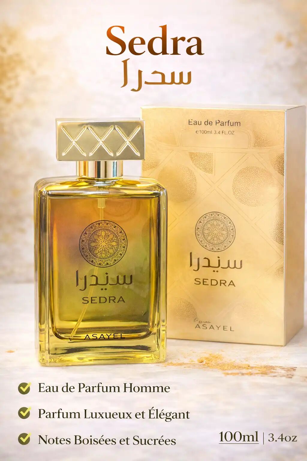 Sedra - Eau De Parfum Homme