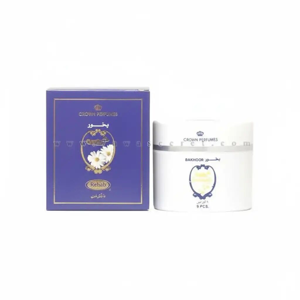 Tablettes D'encens Rehab 9 Comprimés Parfum Oudh Camomille Boisé Floral