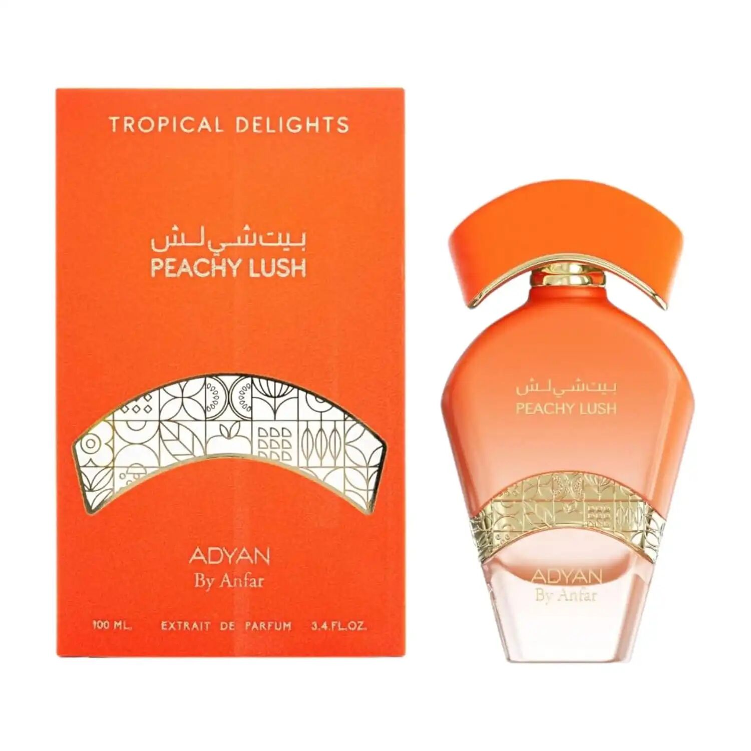 Parfum Peachy Lush Extrait De Parfum - Tropical Delights Collection Unisex Perfume