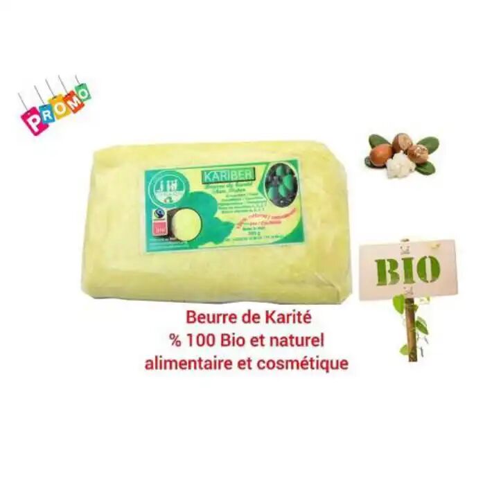 Beurre De Karité- Hydratant Nourrissant Corps & Cheveux
