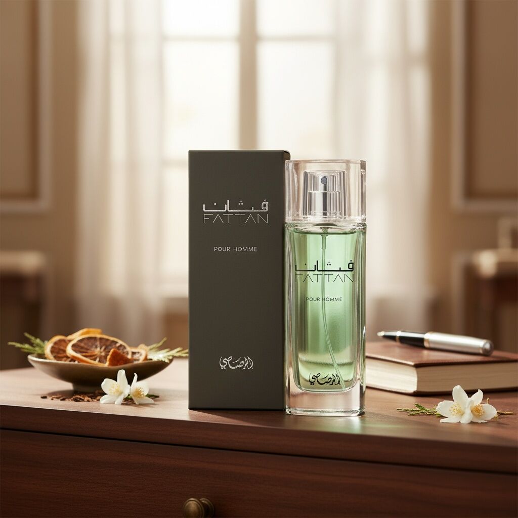 Eau De Parfum Fattan Pour Homme Notes Agrumes - Notes Boisées - Notes Florales thumbnail 3