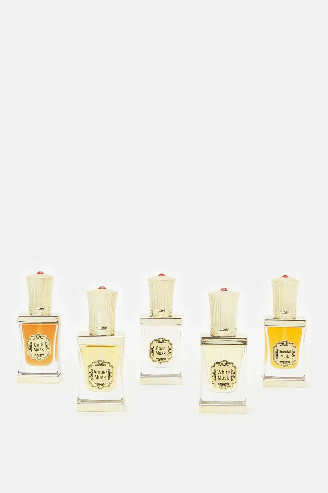 Coffret Collection Spéciale Luxe Compose De Cinq Flacons De Musc Oriental 5x 12 Ml thumbnail 3