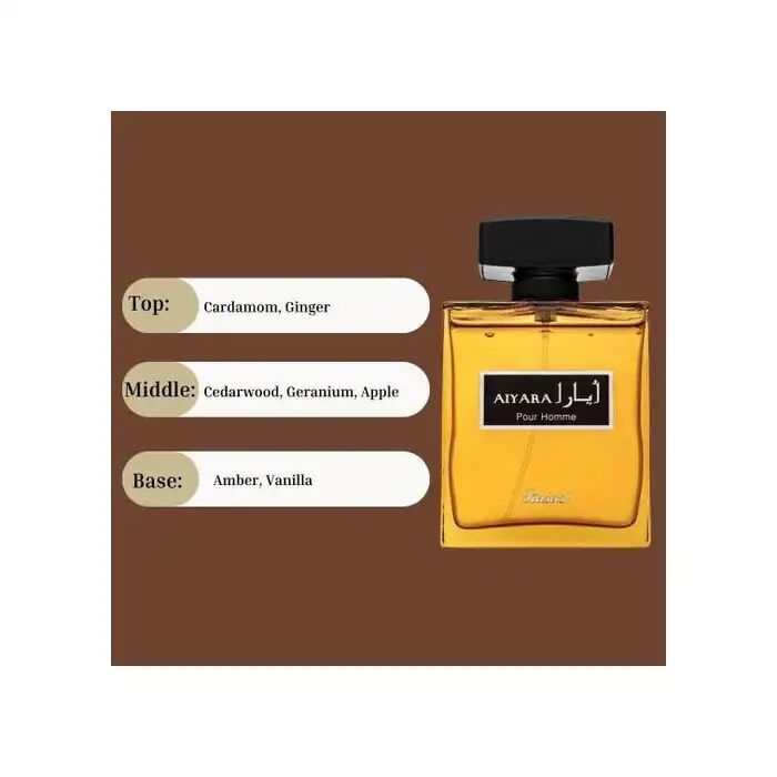 Eau De Parfum - Aiyara - Homme - Longue Durée