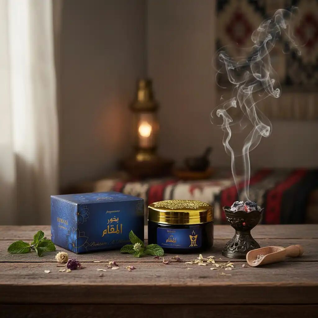 Bakhoor Al Maqaam – Poudre de Bois, Arôme Oriental, Notes Mentholées et Florales thumbnail 3