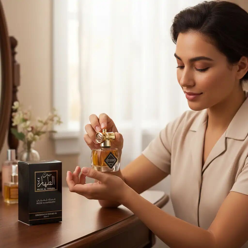 Parfum Khamrah Musk Al Tahara – Oriental Ambré Gourmand thumbnail 3
