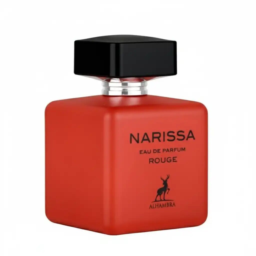 Eau de Parfum Narisa Rouge - Notes Florales, Sensuelles et Gourmandes