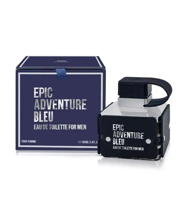 Eau de Toilette Epic Adventure Blue – Parfum Boisé Aromatique 