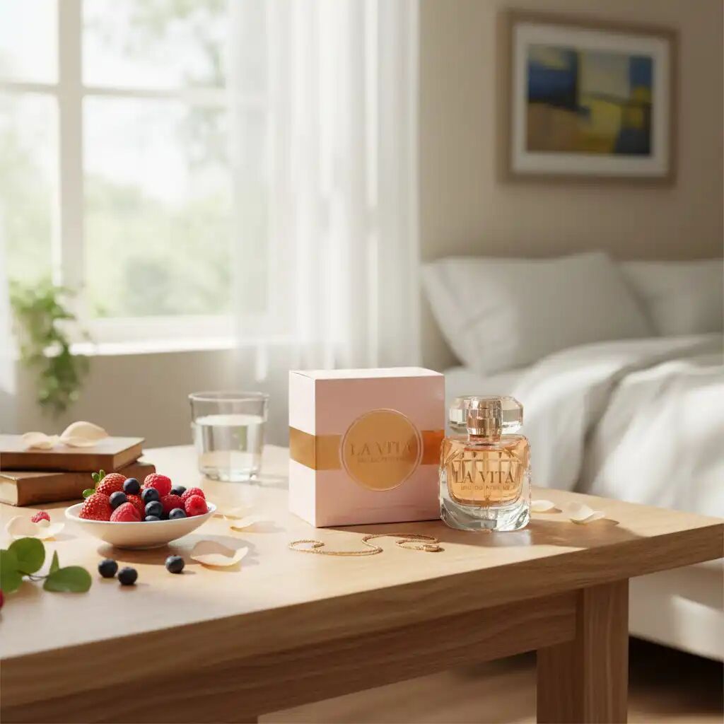 Eau de Parfum La Vita - Notes Boisées et Fruitées