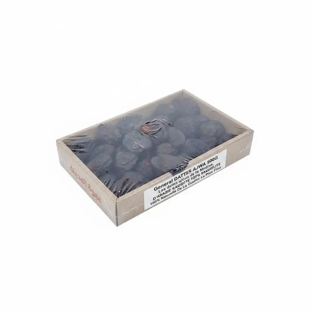 Dattes Ajwa de Médine - 100 % Naturelles, Arabie Saoudite