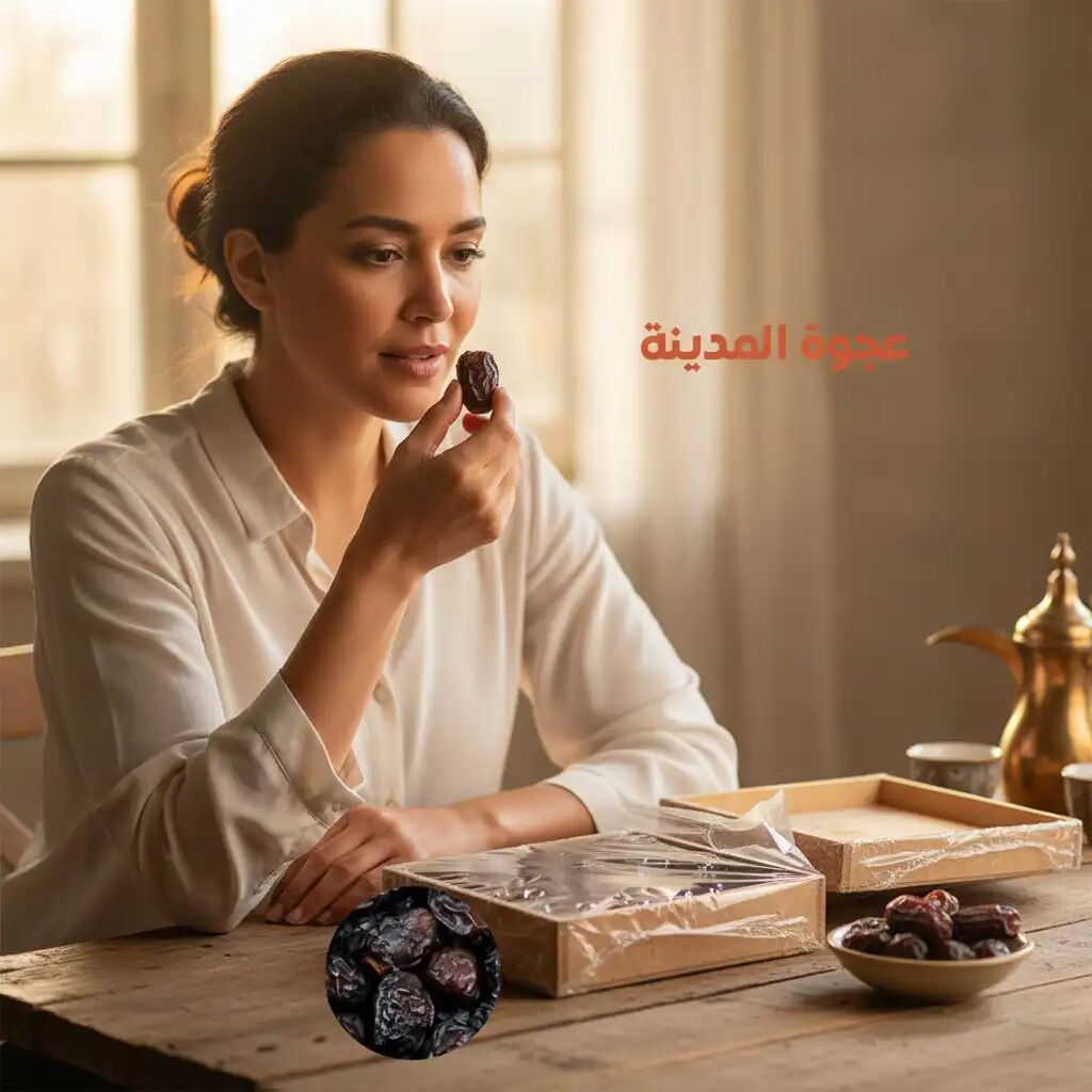 Dattes Ajwa De Médine - 100 % Naturelles, Arabie Saoudite thumbnail 3