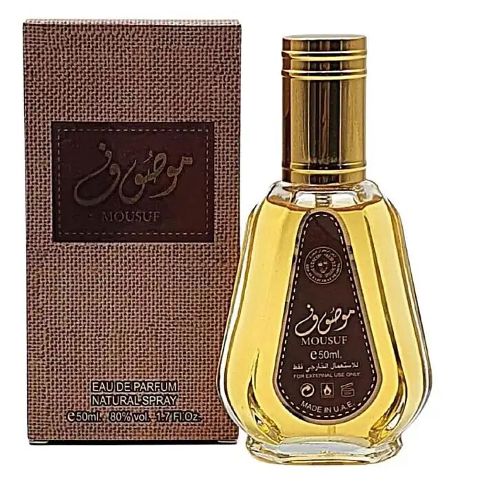 Eau De Parfum Mousuf – Oriental, Ambré Et Gourmand