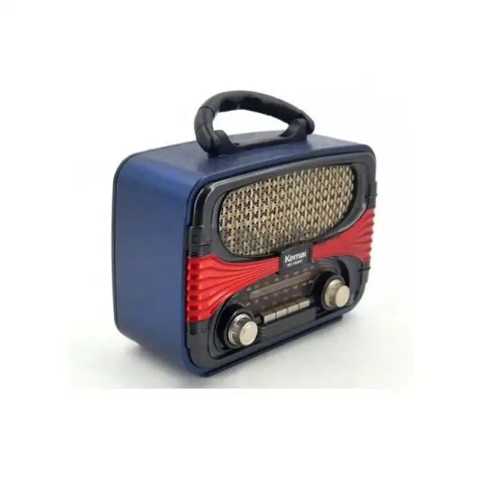 Radio Vintage Kemai Md-1903bt - Fm/am/sw - Lecteur Usb/sd/mp3 - Rechargeable