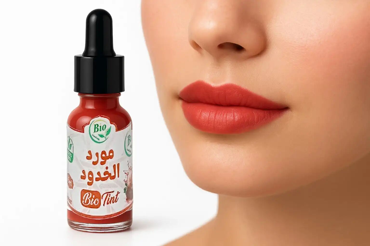 Sérum Blush Liquide Lèvres & Joues - Teint Rouge Naturel Avec Aker Fassi