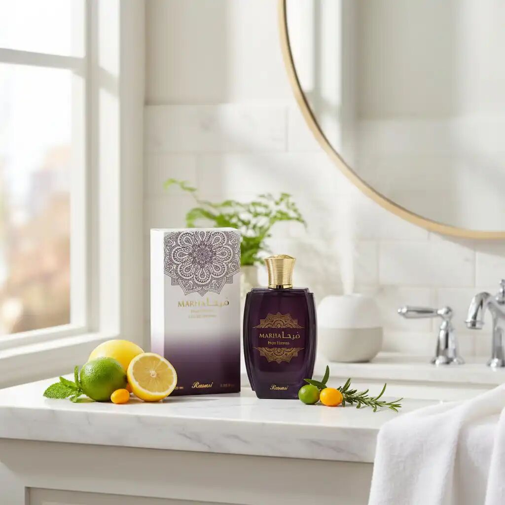 Eau de Parfum Marha – Fraîcheur Agrumes et Aromatique