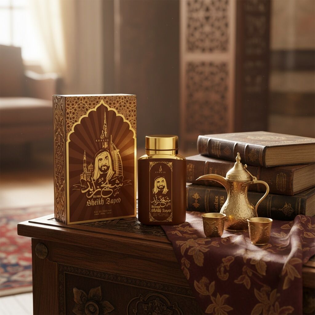 Sheikh Zayed Brown Parfum Arabe Unisexe thumbnail 3