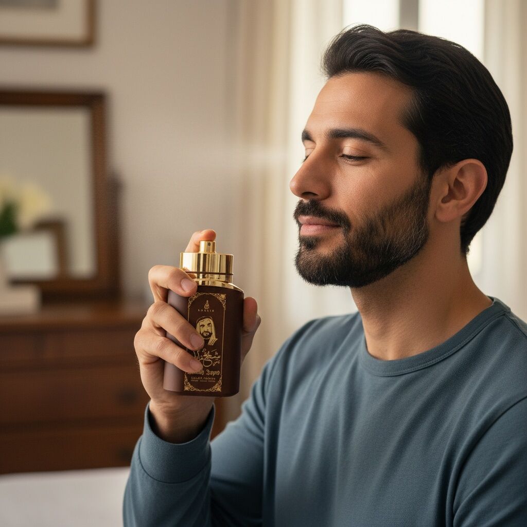 Sheikh Zayed Brown Parfum Arabe Unisexe thumbnail 4