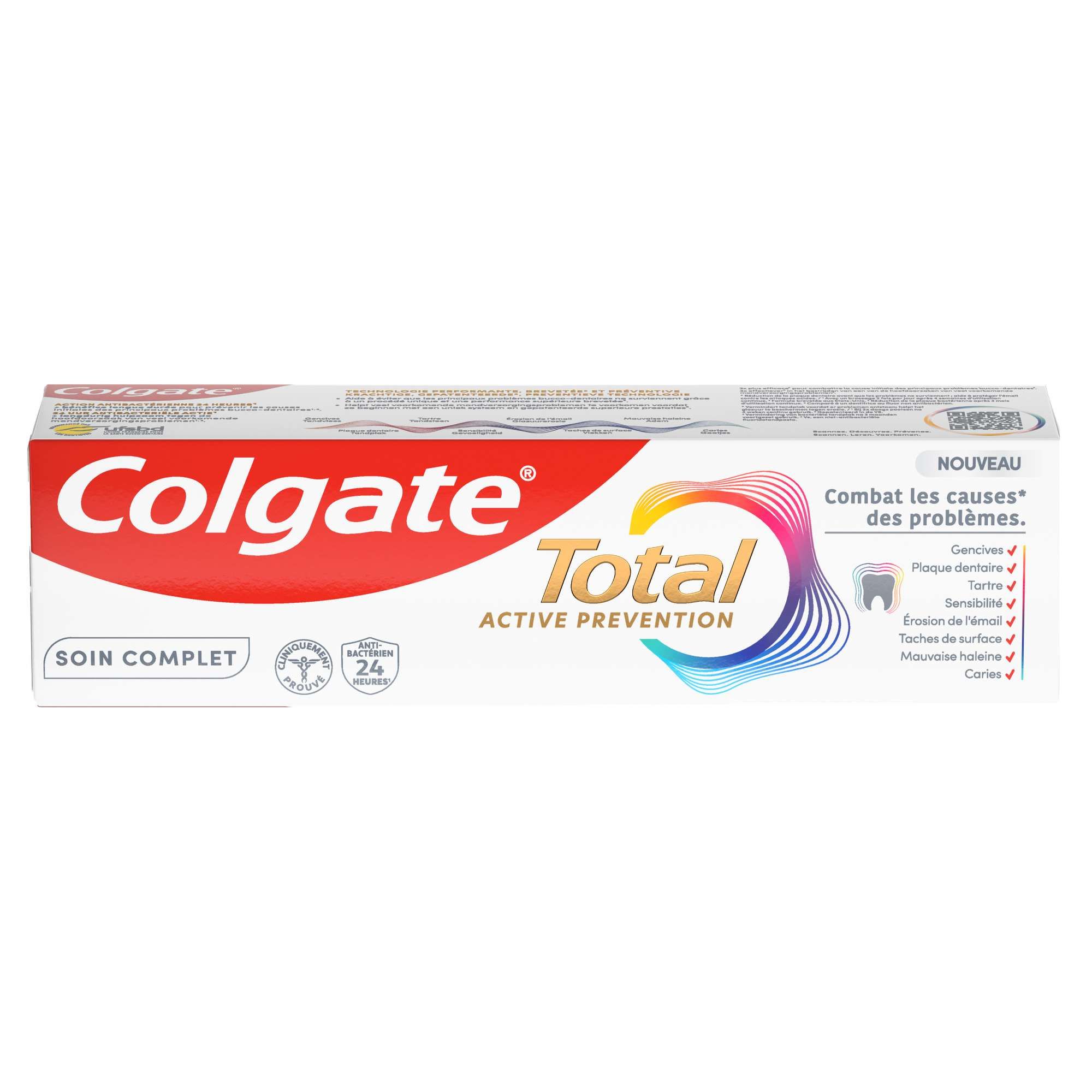 Dentifrice Total Active Prevention Soin Complet