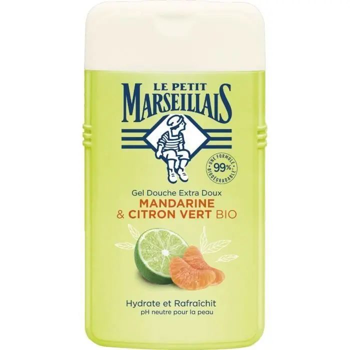 Gel De Douche  Mandarine/citron Hydratant Et Rafraîchissant 
