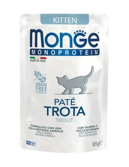 Monoprotéine Viande De Truite Chaton/kitten